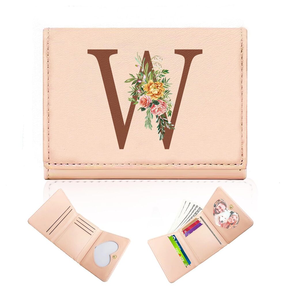 1690 Small Wallet  Cute Small Leather Pocket Wallet  Tri-folded Wallets